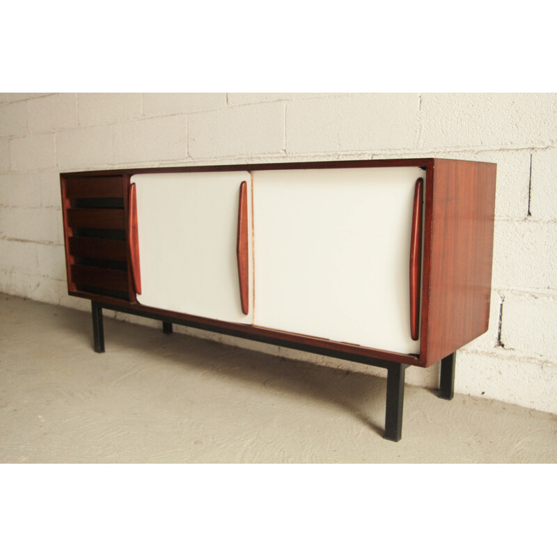 Mahogany "Cansado" sideboard by Charlotte Perriand - 1950s