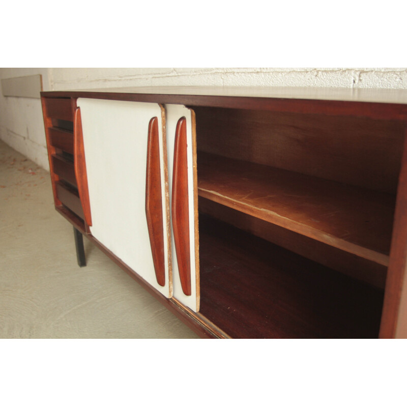 Mahogany "Cansado" sideboard by Charlotte Perriand - 1950s