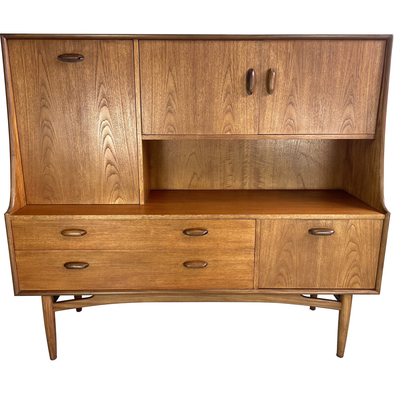 Vintage teak highboard by Kofod Larsen for G-Plan, 1960