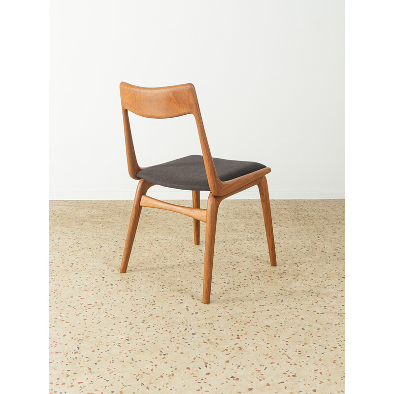 Set of 5 vintage Boomerang chairs by Alfred Christensen for Slagelse Møbelvaerk, Denmark 1950