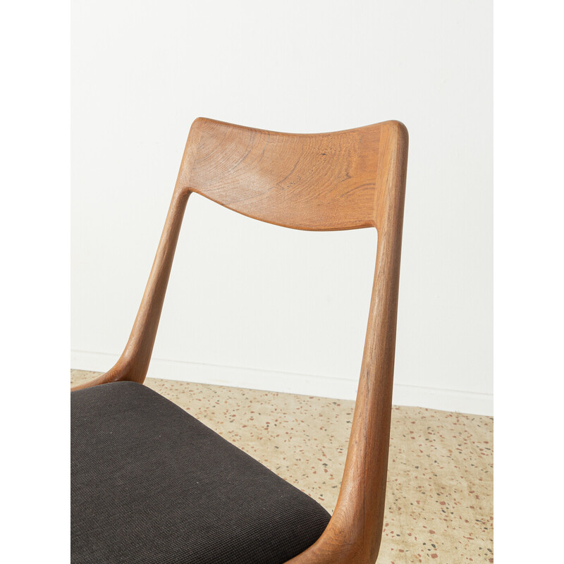 Set of 5 vintage Boomerang chairs by Alfred Christensen for Slagelse Møbelvaerk, Denmark 1950