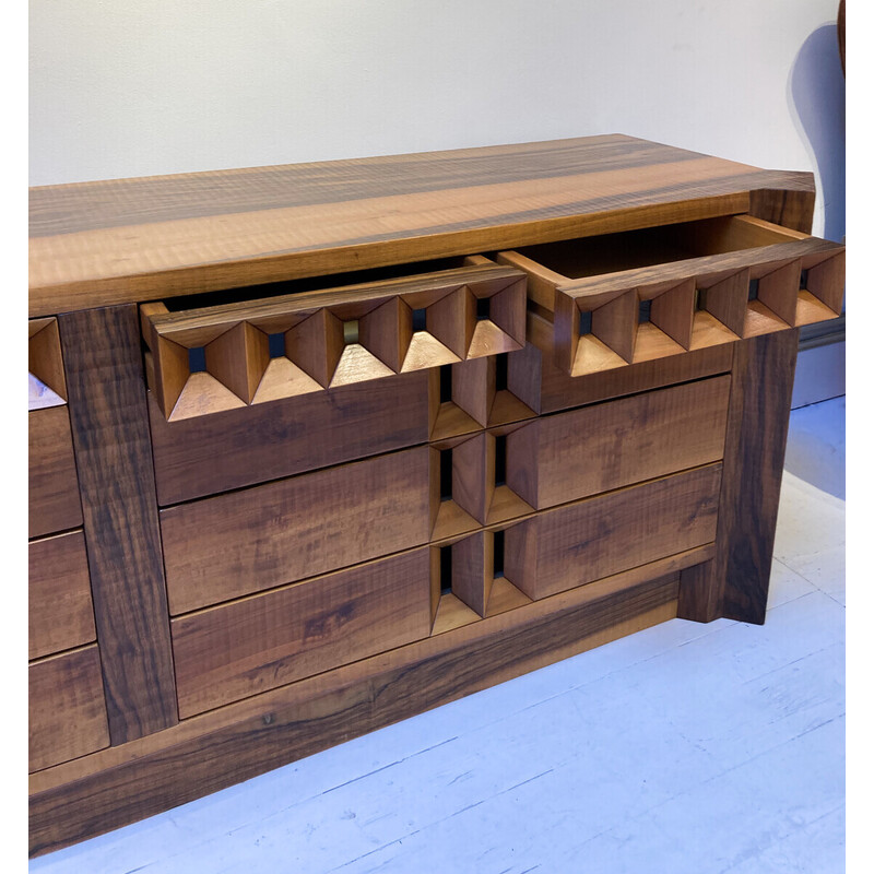 Mid-century sideboard with drawers by Guiseppe Rivadossi, 1970s