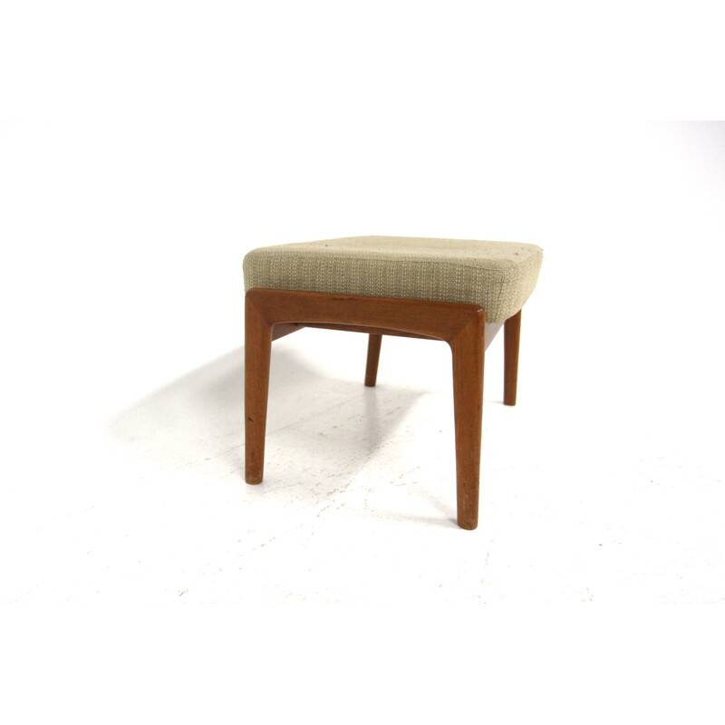 Scandinavian vintage teak footrest, Sweden 1960