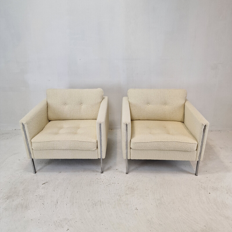 Pair of vintage model 442 armchairs by Pierre Paulin for Artifort, 1960s