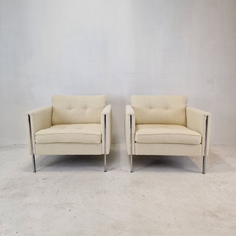 Pair of vintage model 442 armchairs by Pierre Paulin for Artifort, 1960s