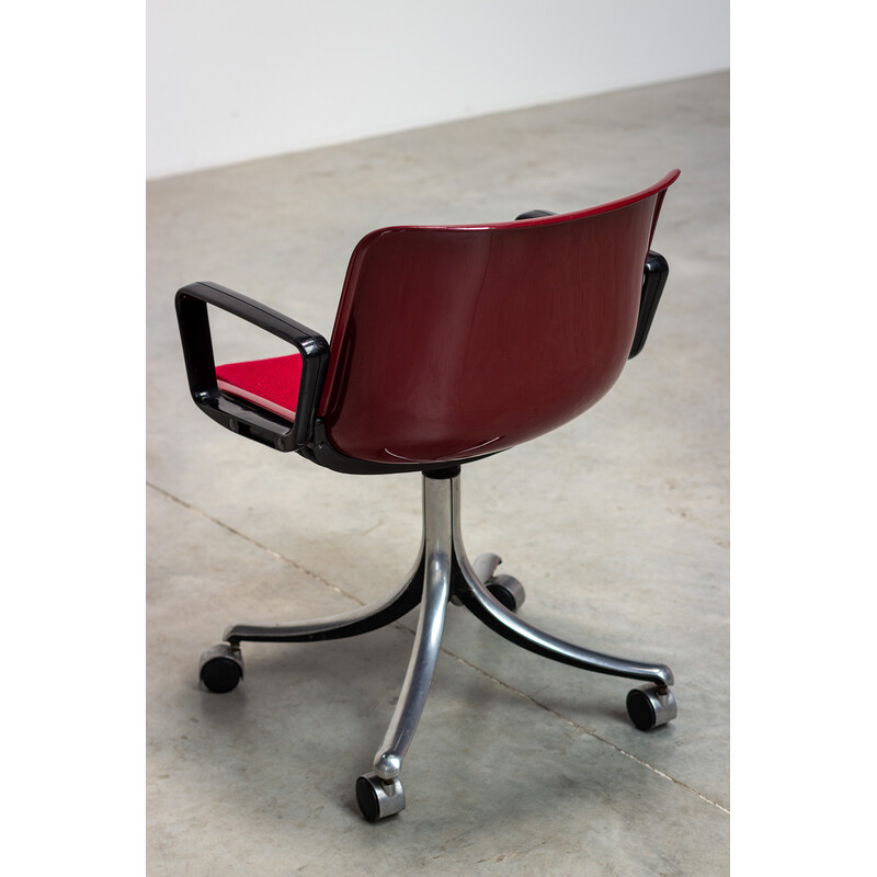 Vintage office armchair Modus by Osvaldo Borsani for Tecno, Italy