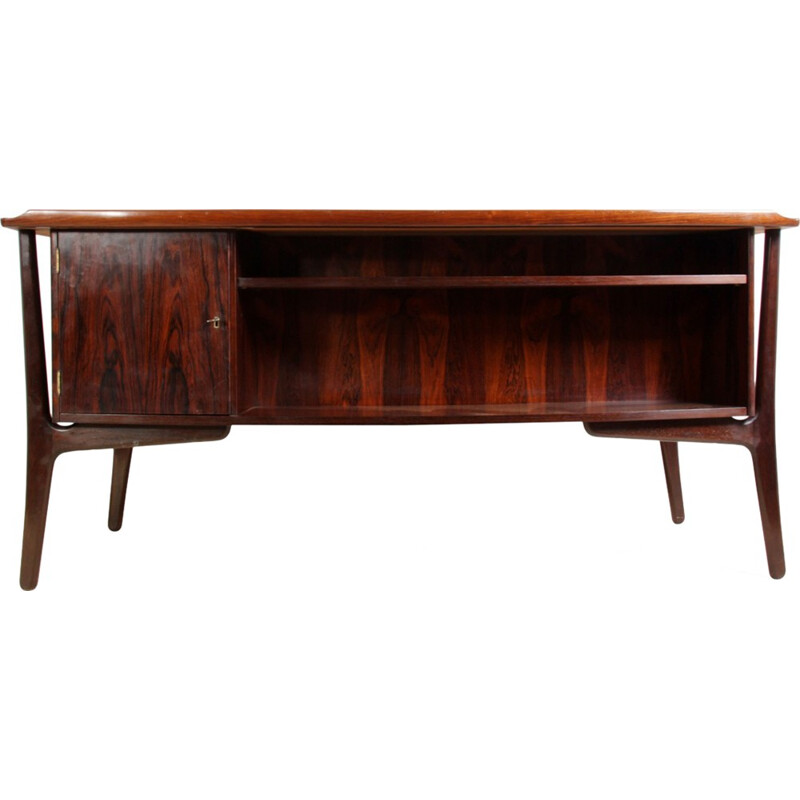 Rosewood Desk by Svend Madsen for Sigurd Hansen - 1960s