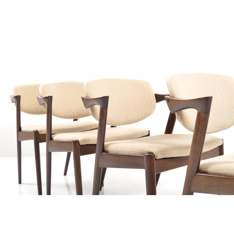 Set of 4 Kai Kristiansen dining chairs - 1960s