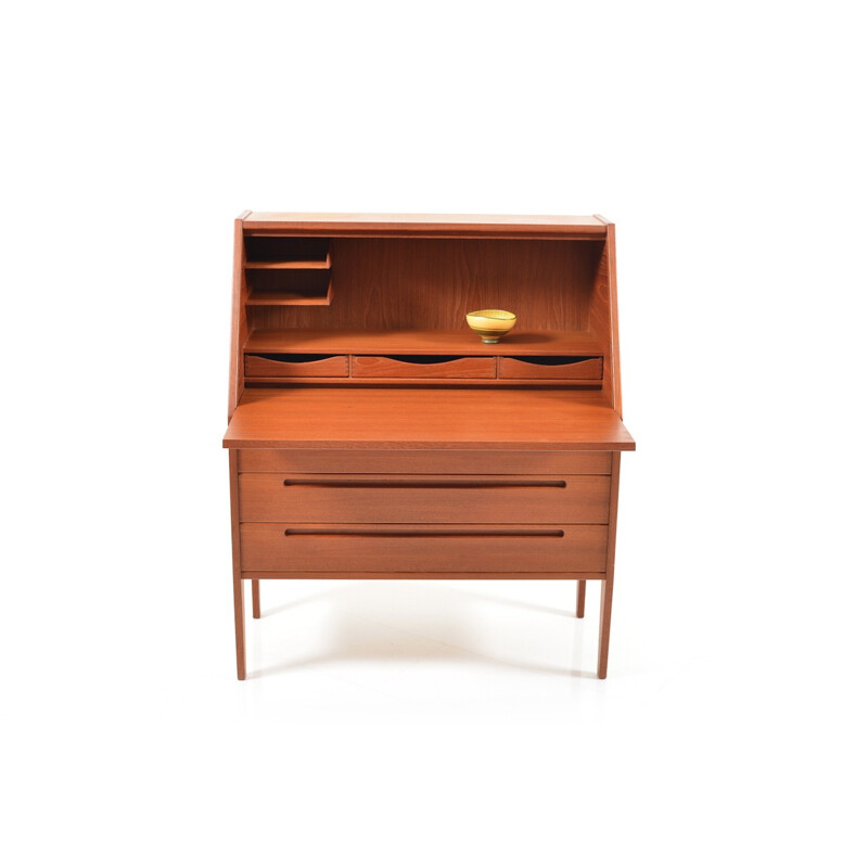 Danish writing desk in teak produced by HJN Møbler - 1960s