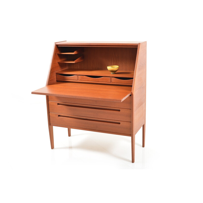 Danish writing desk in teak produced by HJN Møbler - 1960s