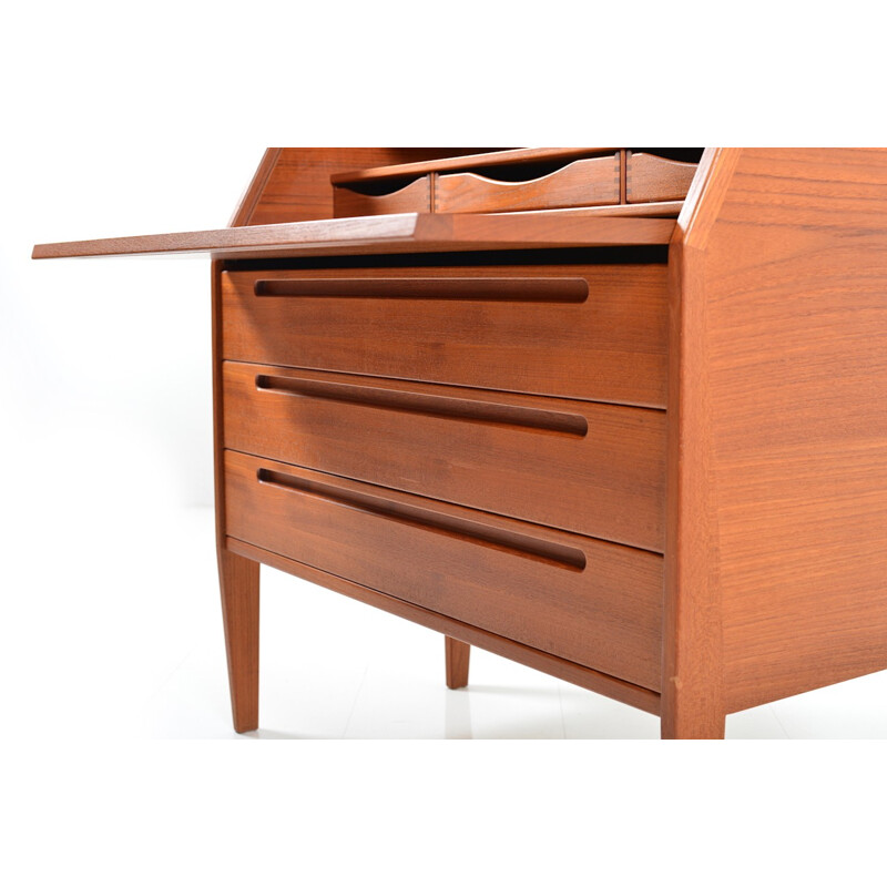 Danish writing desk in teak produced by HJN Møbler - 1960s