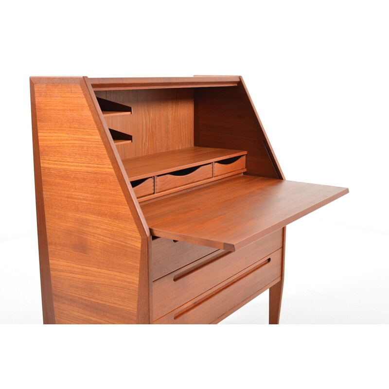 Danish writing desk in teak produced by HJN Møbler - 1960s