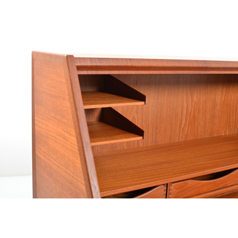 Danish writing desk in teak produced by HJN Møbler - 1960s