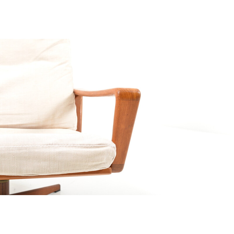 Swivel easy chair by Arne Wahl Iversen for Komfort Denmark - 1960s