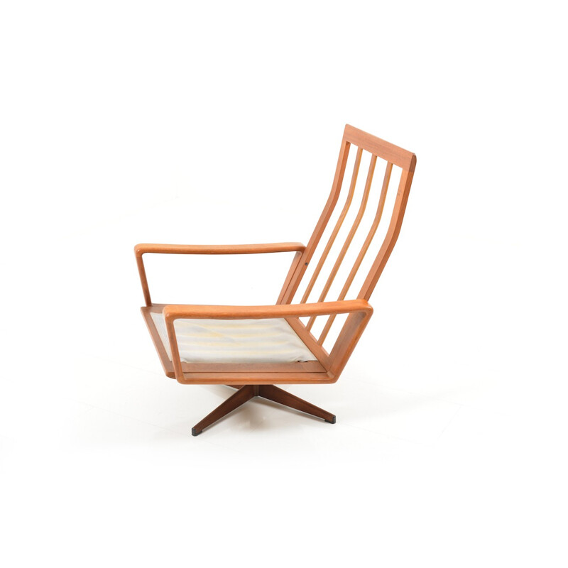 Swivel easy chair by Arne Wahl Iversen for Komfort Denmark - 1960s