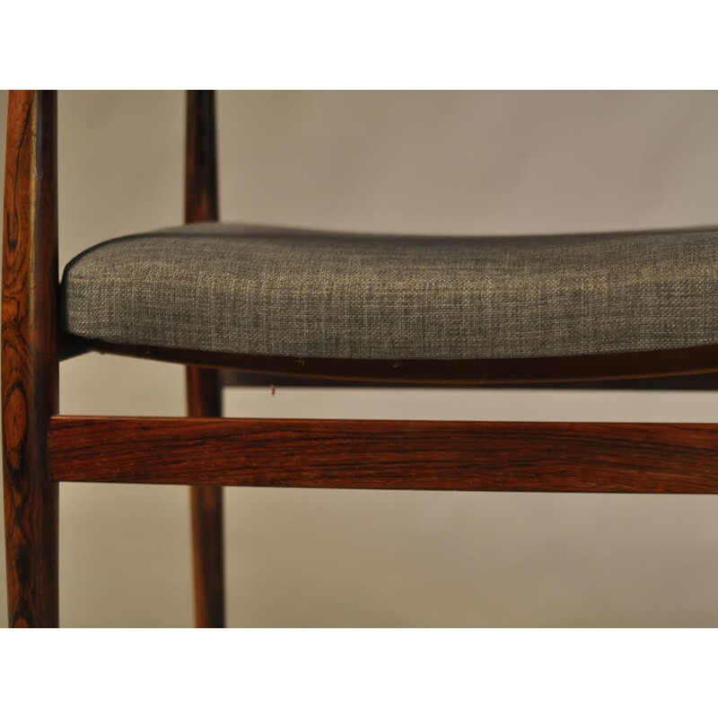 Chair in rosewood by Erik Wørts for Sorø Møbelfrabrik - 1960s