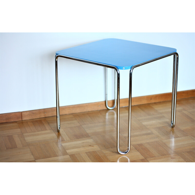 Vintage B10 Bauhaus side table by Thonet, 1940