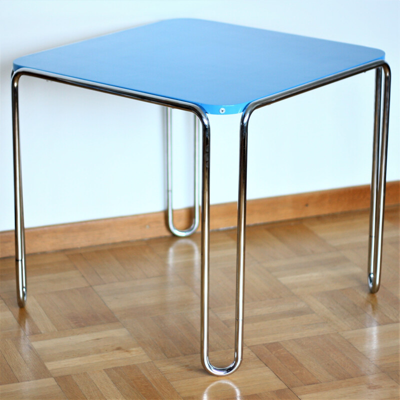 Mesa auxiliar vintage B10 Bauhaus de Thonet, 1940