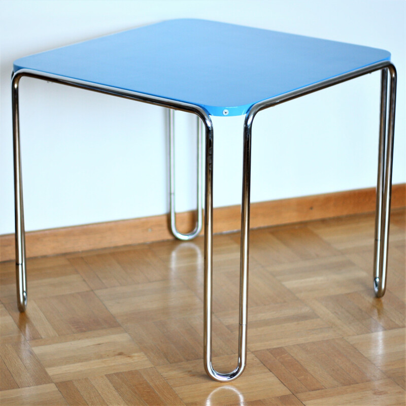Vintage B10 Bauhaus side table by Thonet, 1940