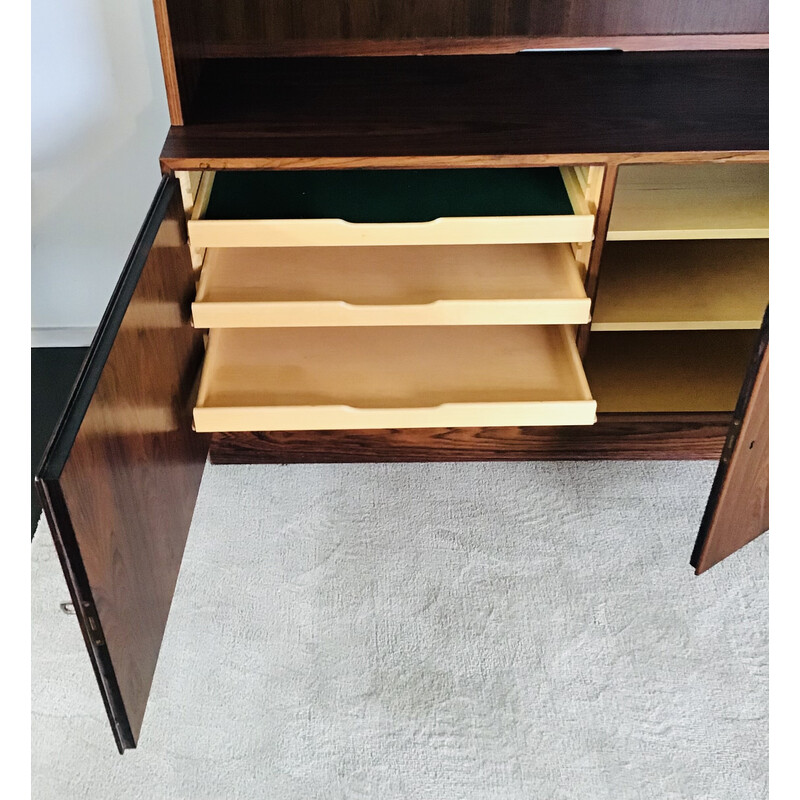 Vintage rosewood bookcase by Carlo Jensen, 1960