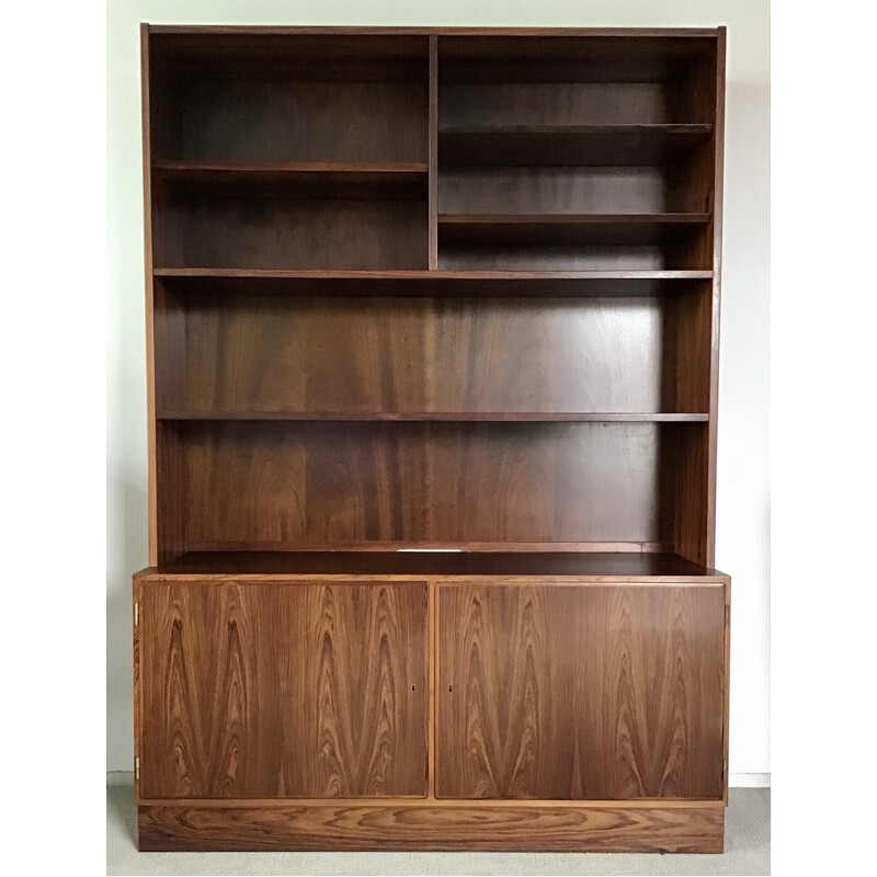 Vintage rosewood bookcase by Carlo Jensen, 1960