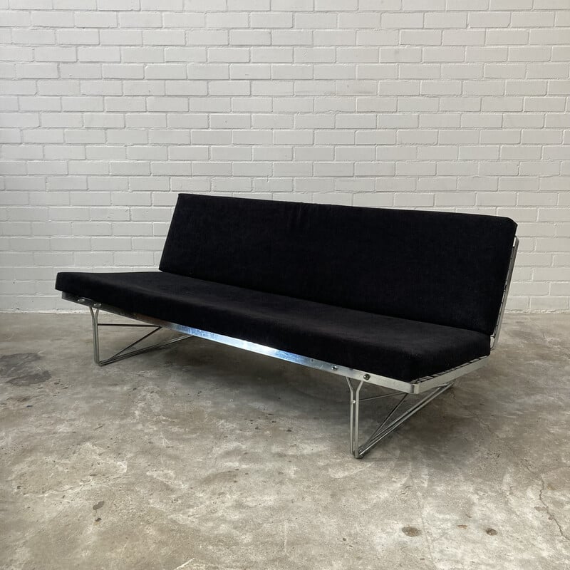 Pair of vintage ''moment'' sofa in fabric by Niels Gammelgaard for Ikea, 1980
