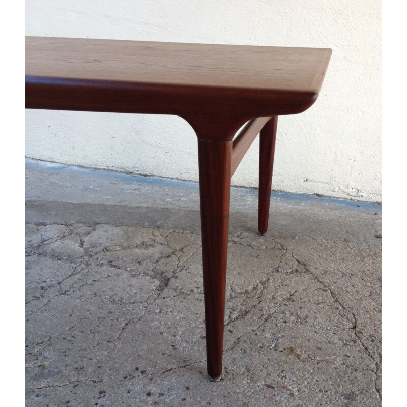 Vintage Scandinavian teak table, Johannes ANDERSEN - 1960s