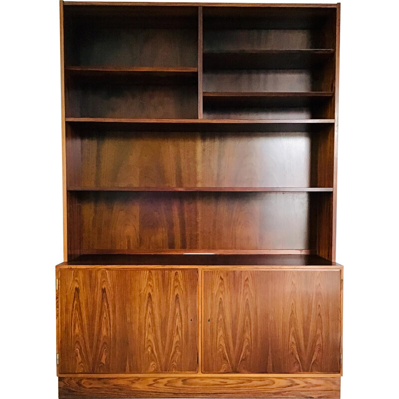 Vintage rosewood bookcase by Carlo Jensen, 1960