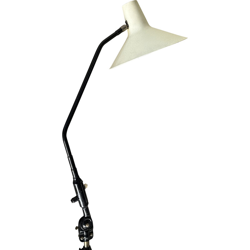 Vintage Agraffenlampe aus Metall von Jjm Hoogervorst für Anvia, 1960