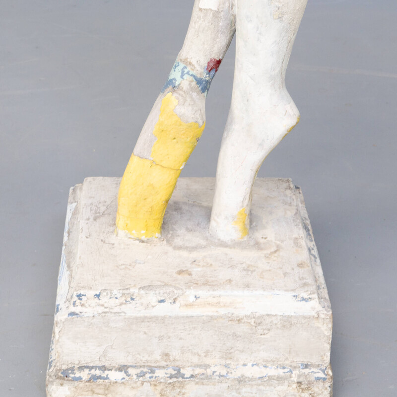 Statua vintage di ballerina in cemento, 1970
