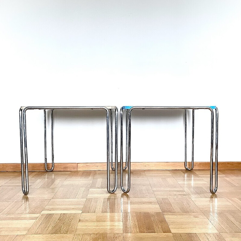 Tavolino vintage Bauhaus di Mucke Melder