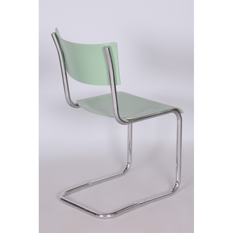 Scrivania e sedia Bauhaus vintage di Thonet, Repubblica Ceca, anni '30