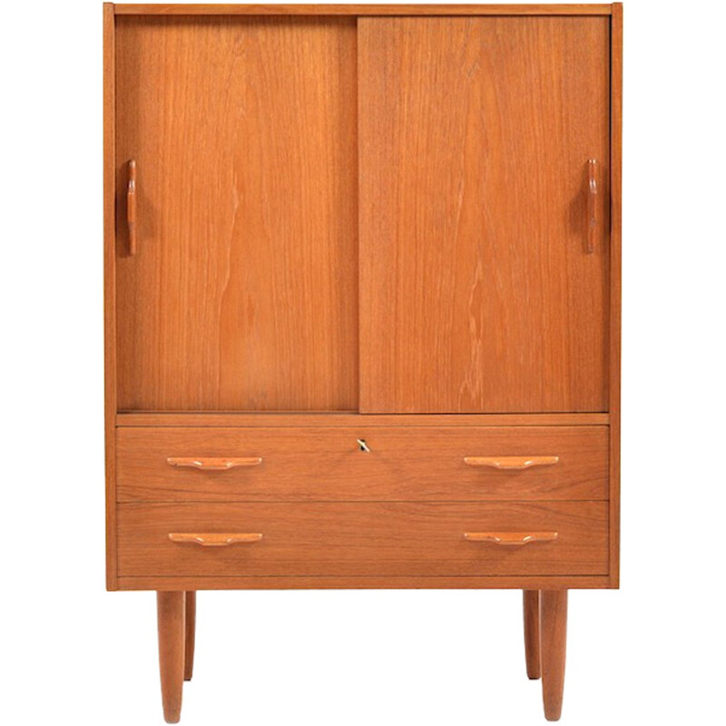 Armoire vintage danoise en teck - 1950