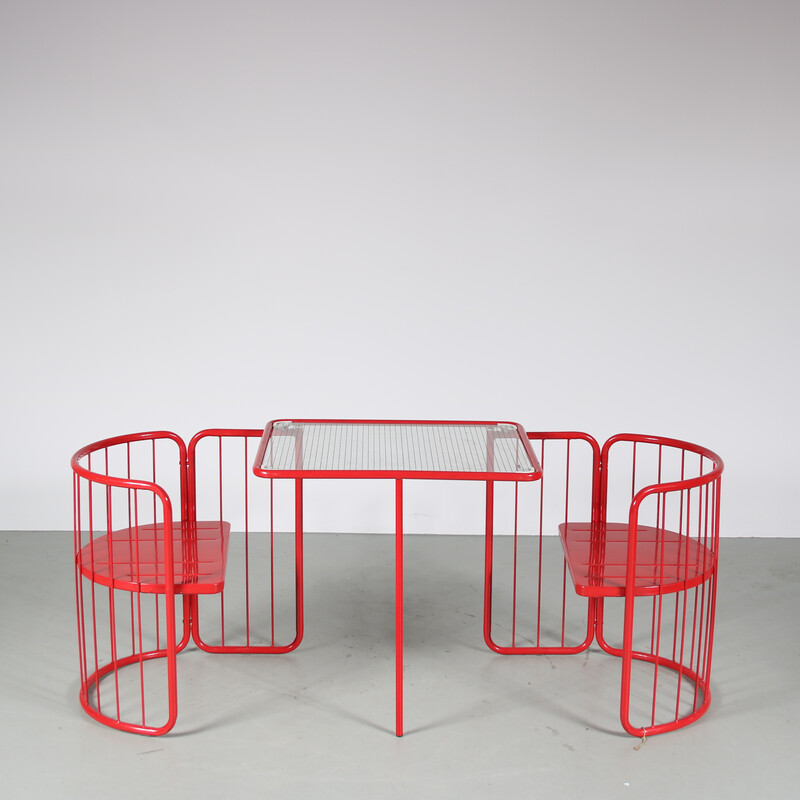 Vintage patio set by Emu, Italy 1980s