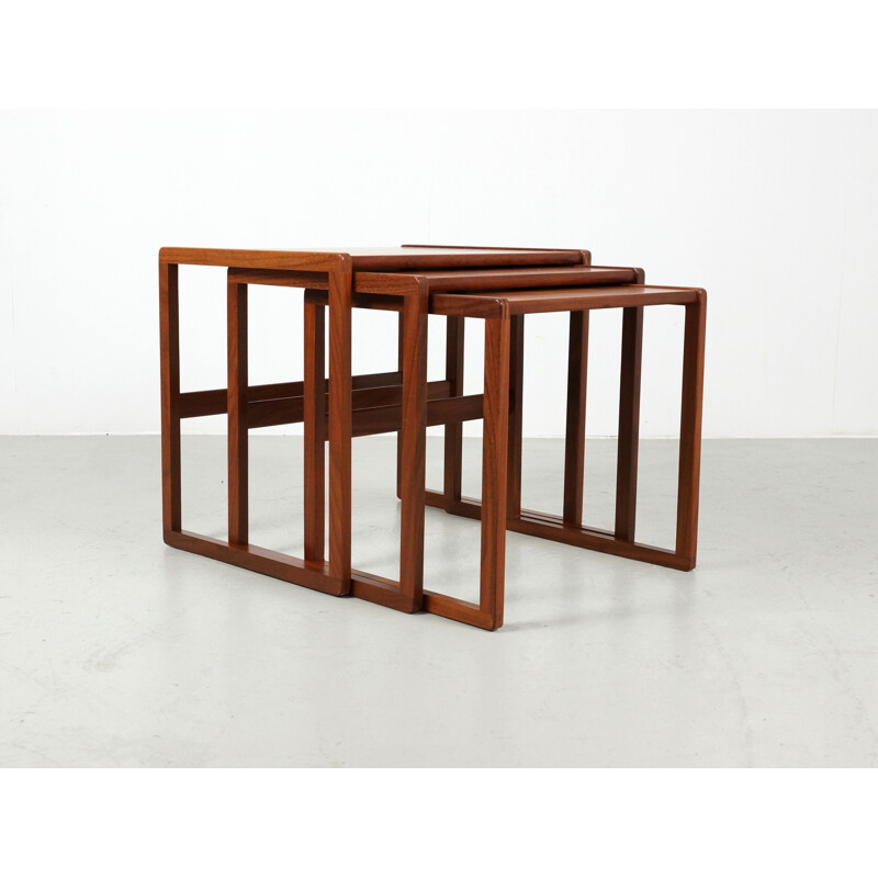 Set of 3 mid century teak nesting tables by G Plan - 1960s