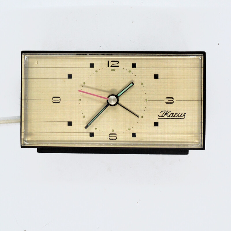 Vintage electric alarm clock by IKacus, Germany 1970s