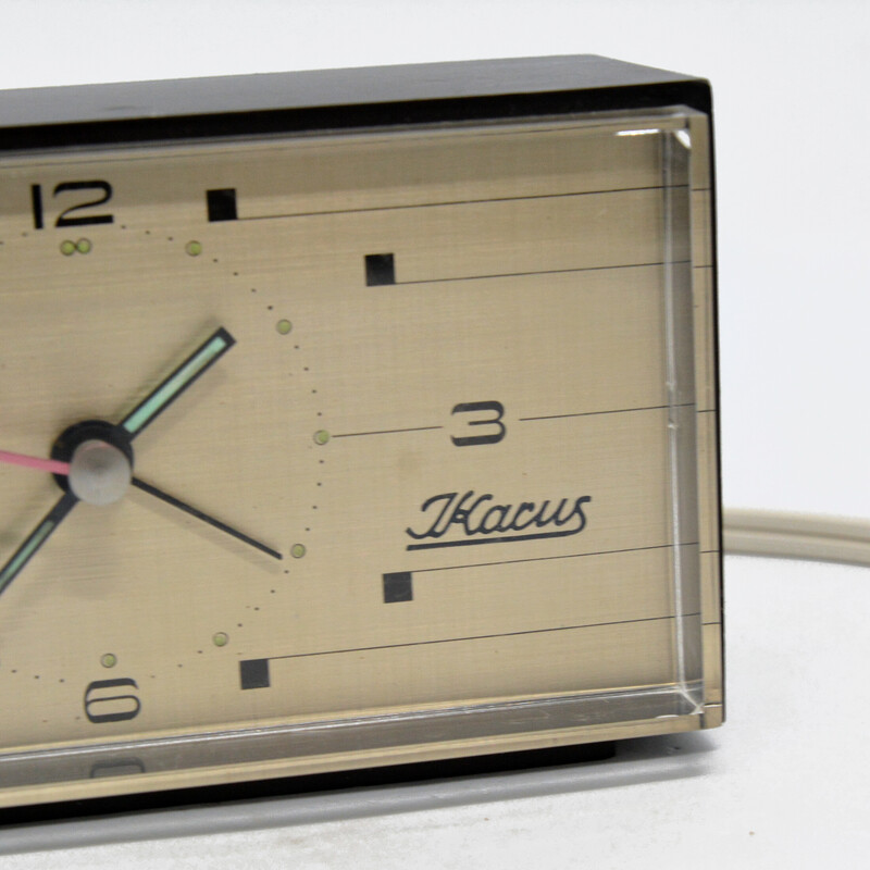 Vintage electric alarm clock by IKacus, Germany 1970s