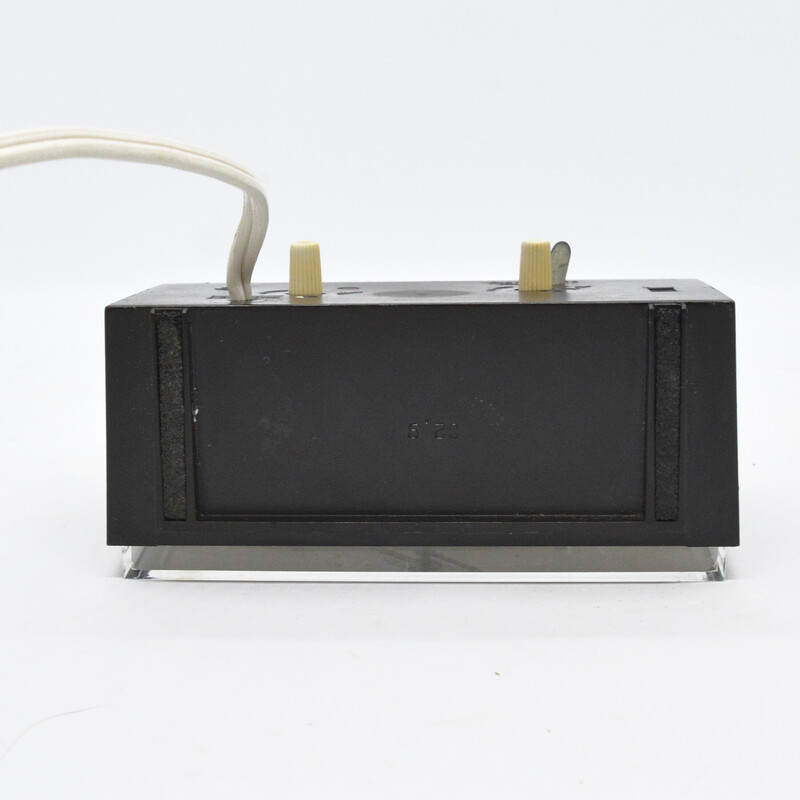 Vintage electric alarm clock by IKacus, Germany 1970s