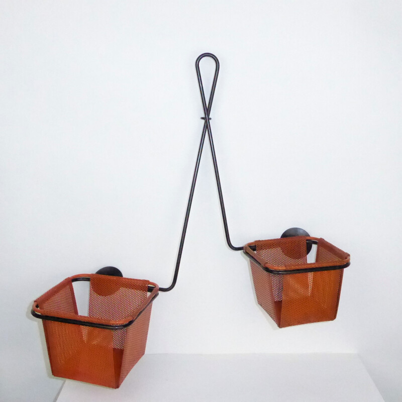 Set of 3 Plant carrier of M. Matégot "Chambord" model - 1950s