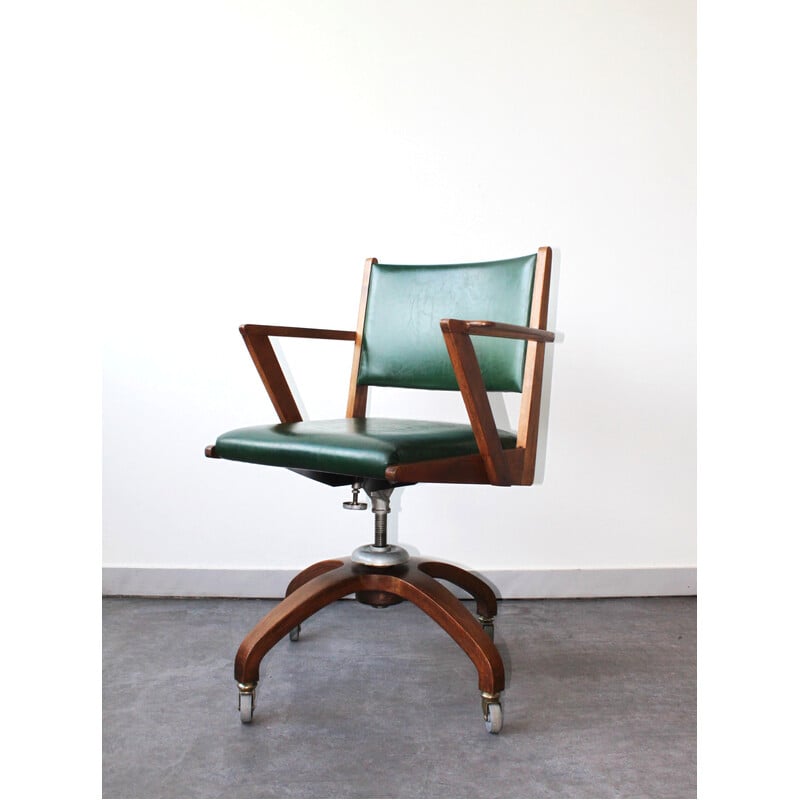Cadeira de escritório Vintage de De Coene para Knoll, 1950