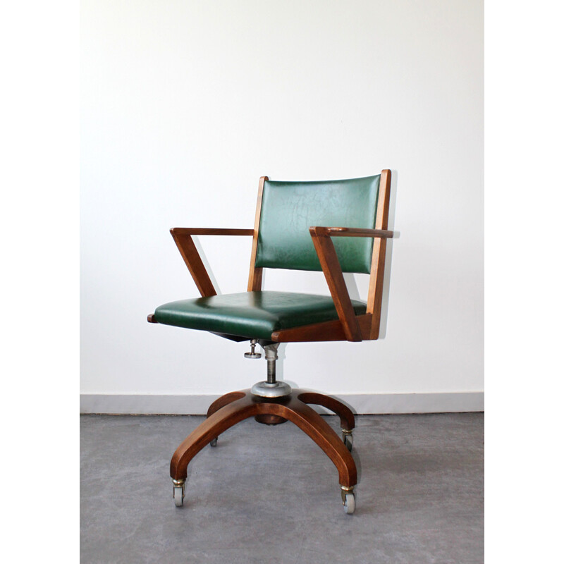 Vintage office chair by De Coene for Knoll, 1950