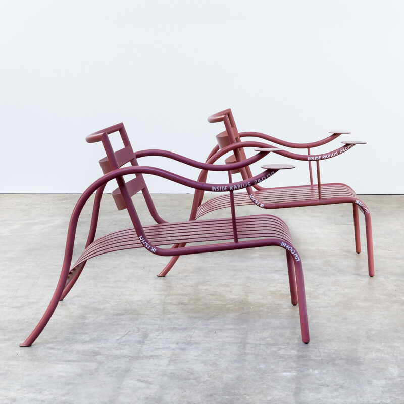 Pair of Thinking man chairs by Jasper Morrison for Capellini - 1980s