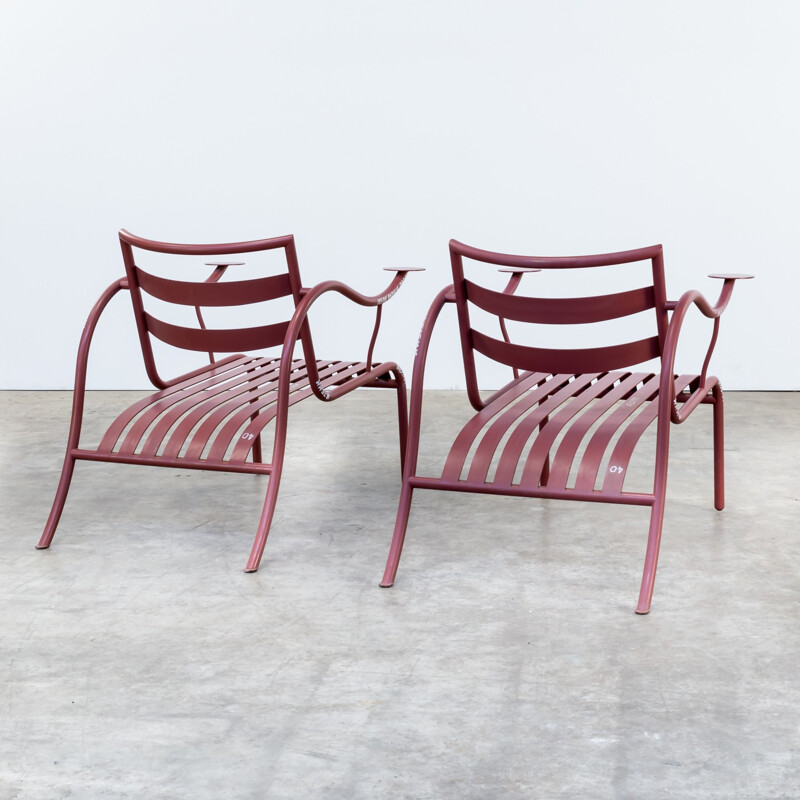 Pair of Thinking man chairs by Jasper Morrison for Capellini - 1980s
