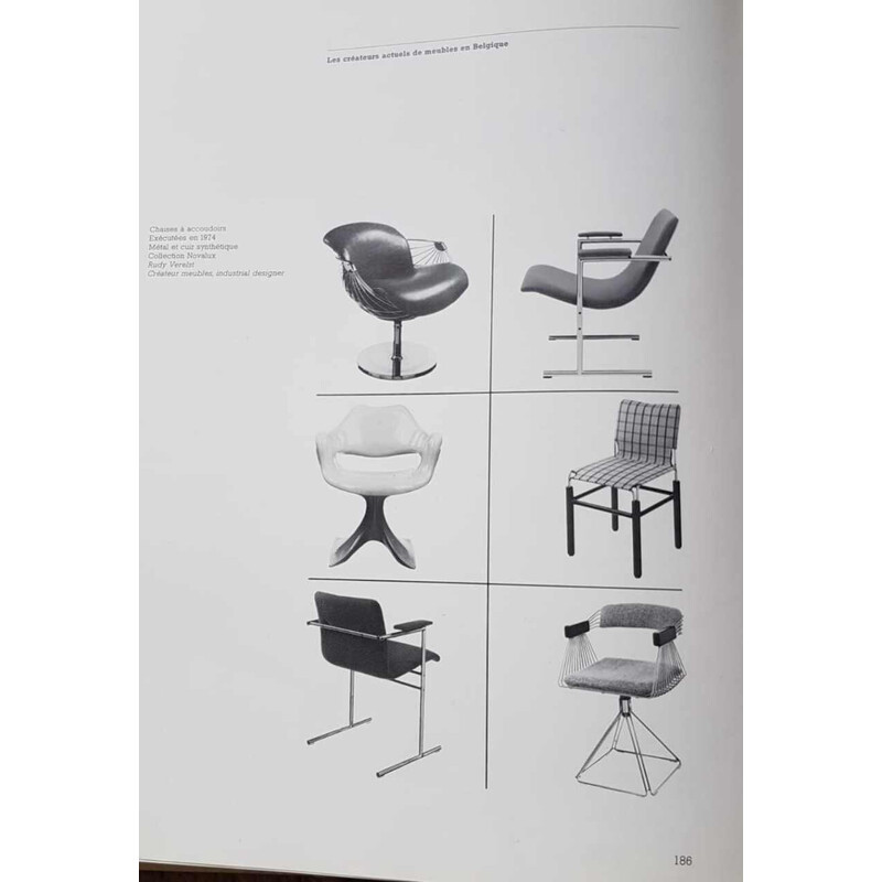 Paar vintage "Oslo" fauteuils van Rudi Verelst voor Novalux, België 1965