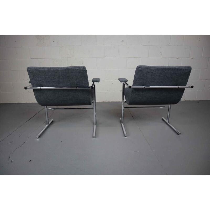 Pair of vintage "Oslo" armchairs by Rudi Verelst for Novalux, Belgium 1965