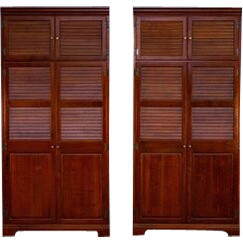 Pair of vintage closets by Marcello Fantoni, 1970s