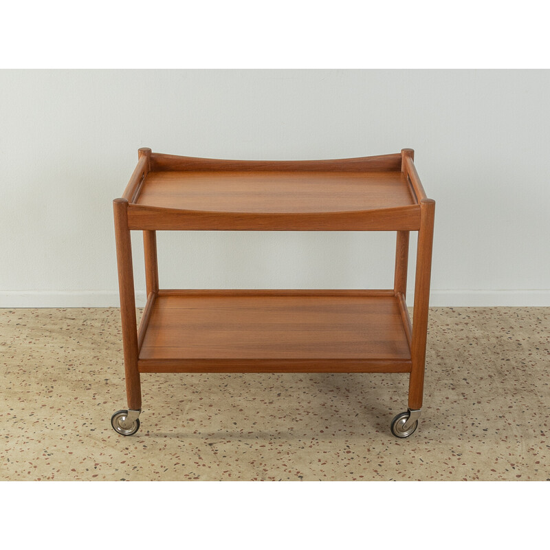 Vintage serving trolley by Hans J. Wegner for Andreas Tuck, Denmark 1960s