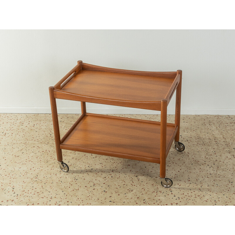 Vintage serving trolley by Hans J. Wegner for Andreas Tuck, Denmark 1960s