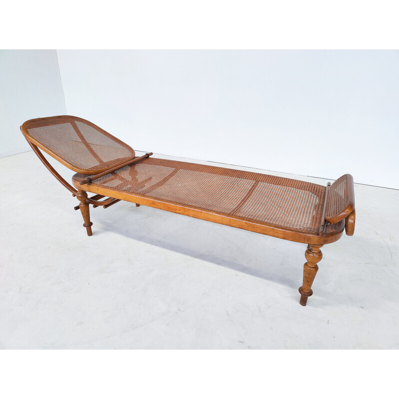 Vintage bentwood daybed by Thonet, Austria 1900s