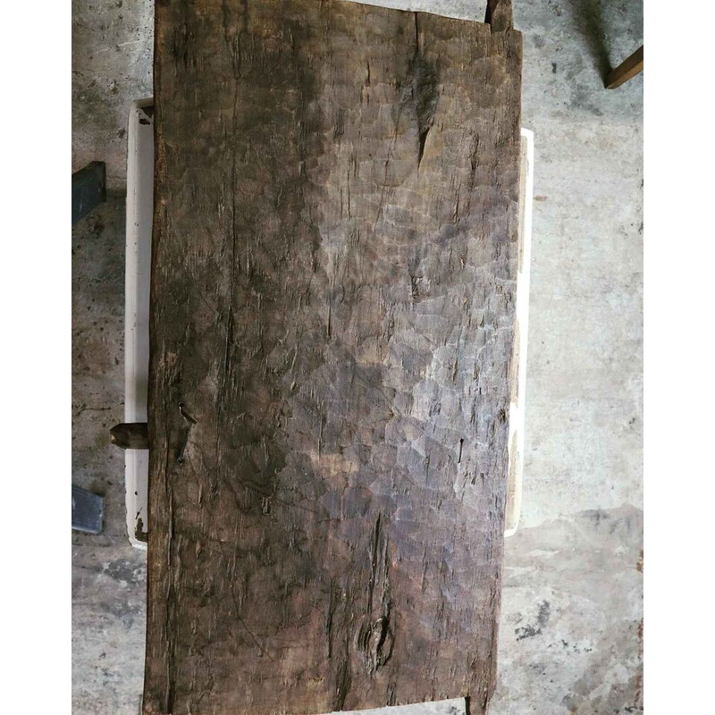 Porta vintage in legno intagliato a mano, Afrika